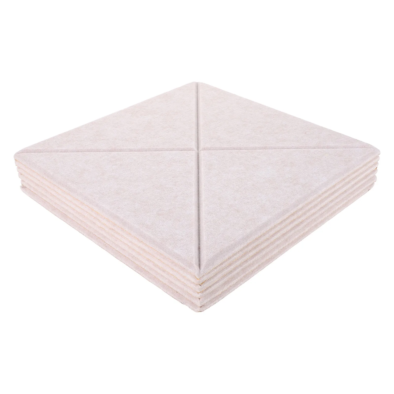 

6pcs Sound Absorbing Panels Acoustic Wall Block Self Adhesive Insulation Material Ktv Studio Supplies Recording Room Home
