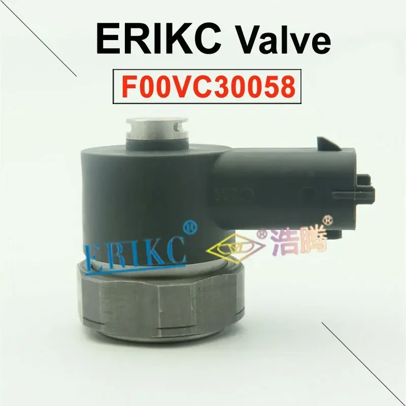 F00V C30 058 Fuel Pump Injector Solenoid Valve F00VC30058 Diesel Injection Coil F 00V C30 058 for Bosch 0445110141 0445110059