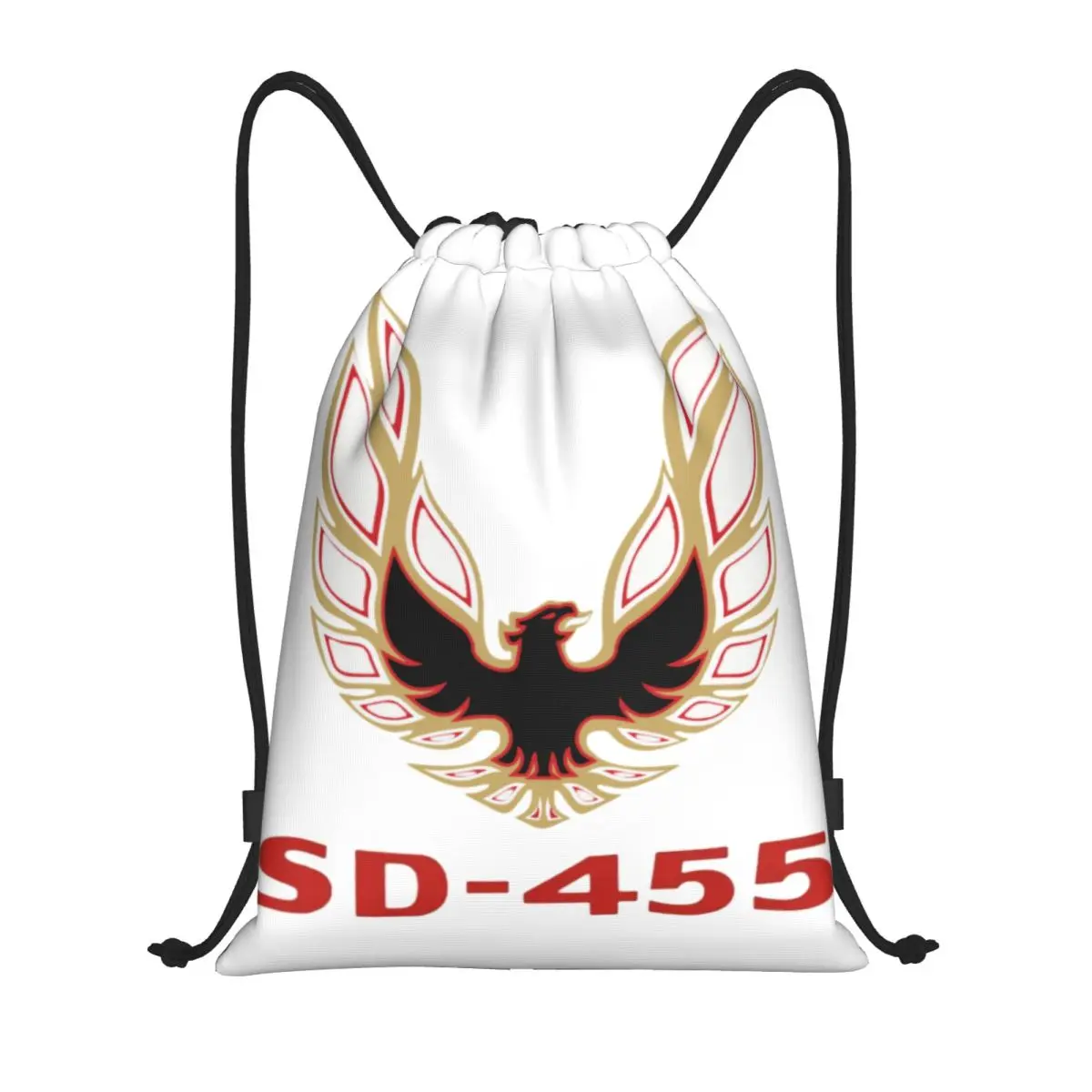 Custom Racing Transs Bird AM Drawstring Bag for Training Yoga Backpacks Men Women Sports Gym Sackpack