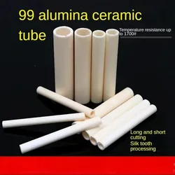 Insulation Ceramic Tube for Thermocouple Protection with Aluminum Oxide Composition 0.25-20mm ID Range