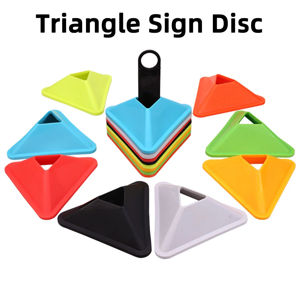 Agility Training Triangle Sign Disc Basketball Football Training Equipment Obstacle Training Accessories Conos Entrenamiento