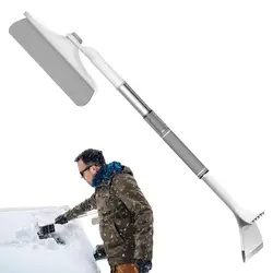 Car Snow Brush Snow Remover With Ergonomic Grip Winter Window Tool Multifunctional Scraper For Cars Trucks SUVs