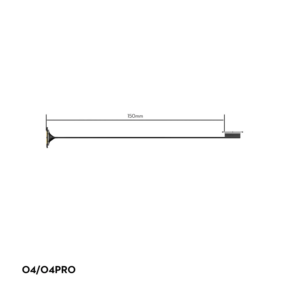 Cable Coaxial Flywoo O4/O4 Pro-60/100/150/200mm baja pérdida alta integridad de señal para transmisión de vídeo de Dron FPV reemplazo DIY