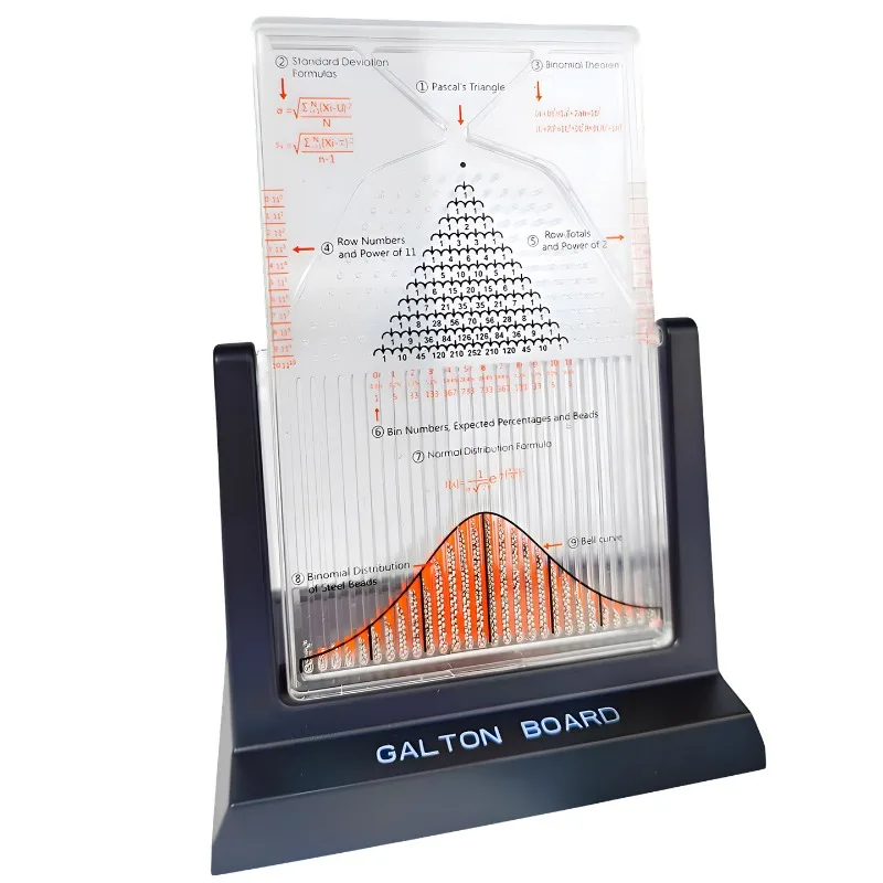 Galton plate Galton normal distribution model mathematical probability teaching aids decompression science ornament
