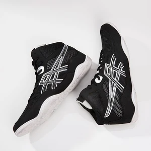 High Top Pro Wrestling-Schuhe für Männer und Frauen, Box-Tennis, Trainingsstiefel, Schwarz und Blau, Leicht, Fitnessstudio, Größe 33-45, 2021 8 Hauptverkäufe Wrestling -Sneaker - №1