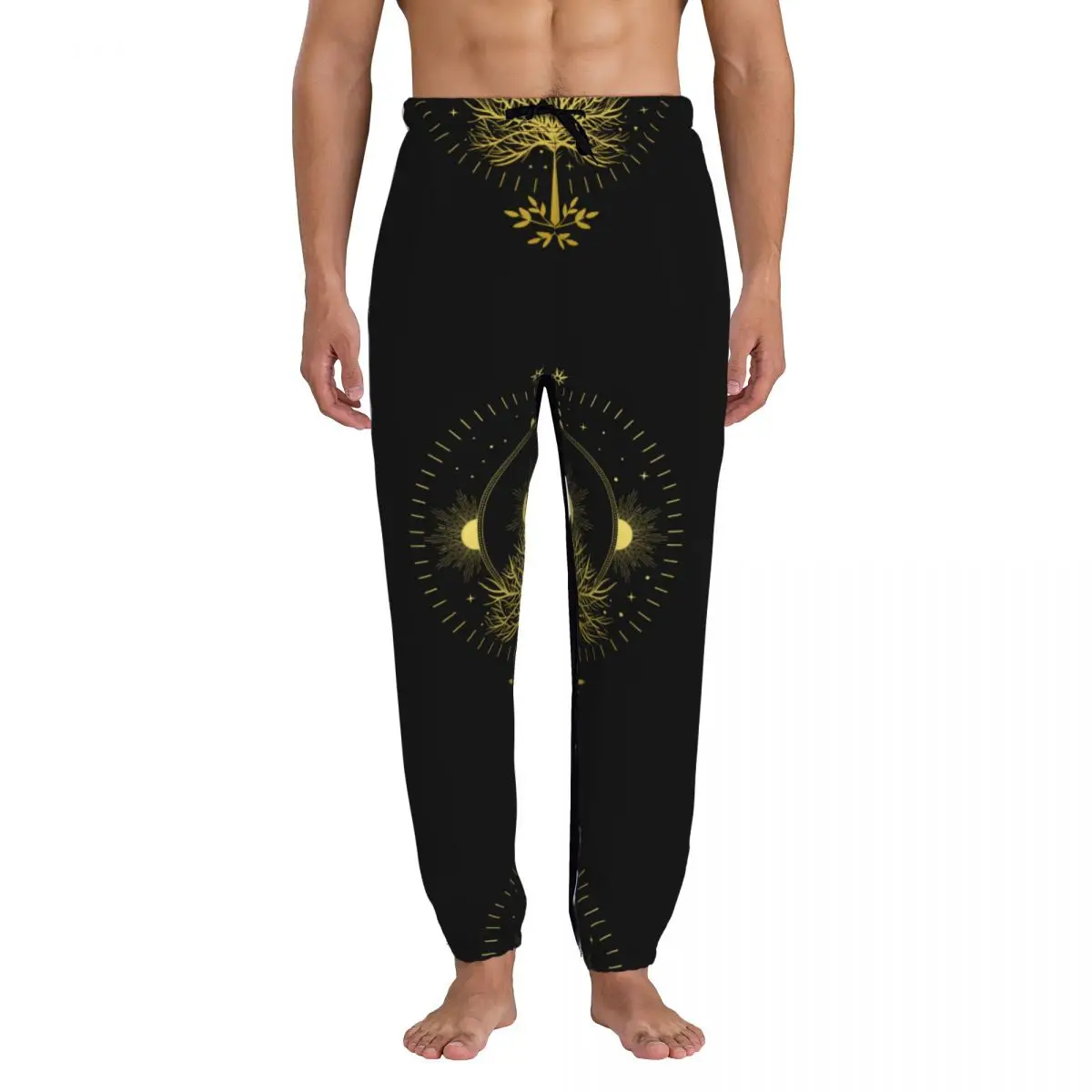 Men Joggers Pants Sacred Tree Man Sweatpants Streetwear Casual Mens Pants