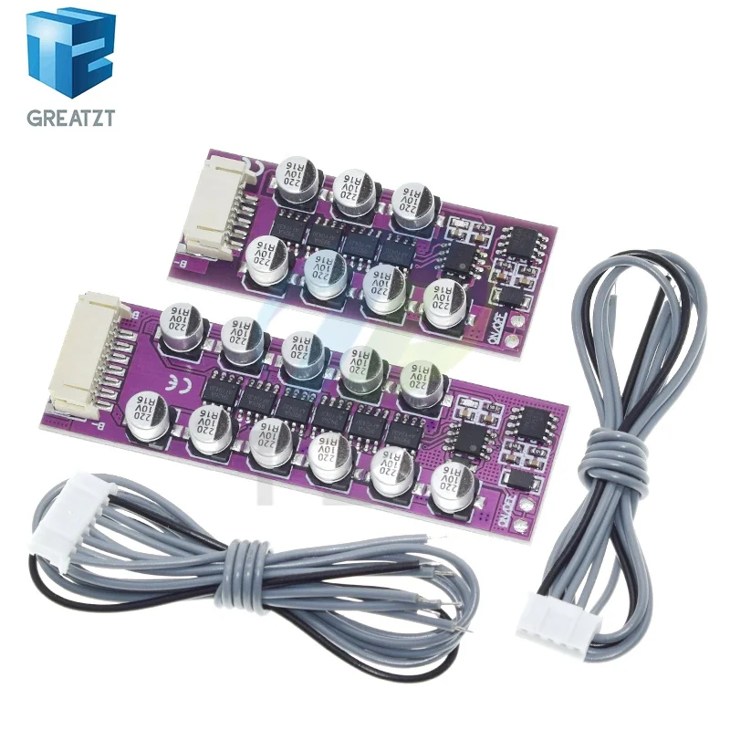 1.2A BMS 3S 4S 5S 6S 18650 Lithium Battery Active Equalization Board Li-ion LiFePo4 Balancer Energy Transfer Balance Capacitor view 6