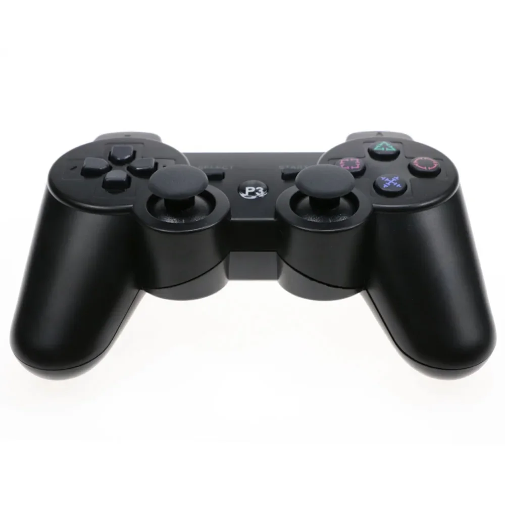 Wired Black Gamepad for PS3 Dual Vibration Joystick USB Controller Pad