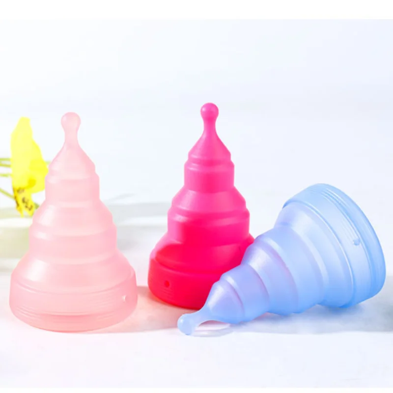 Women Menstrual Cup Medical Grade Silicone Feminine Period Cup Hygiene Copa Menstrual De Silicone Medica Reusable Mens