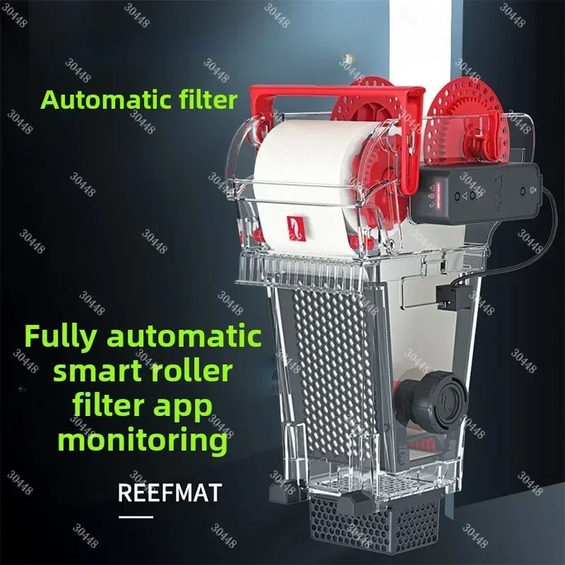 Reef Aquarium Smart Automatic Filter Roller Fleece Kit with Mobile App Control