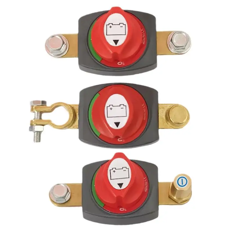 تشغيل البطارية مع مقبض النحاس أعلى آخر اغلاق البطارية على قبالة تيار عالي قطع البطارية قطع اكسسوارات السيارات ل