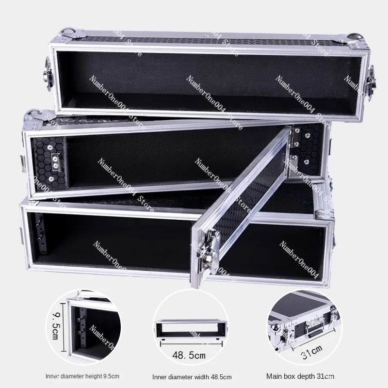 large screen transmission card video processor aviation case suitcase performance digital power amplifier case