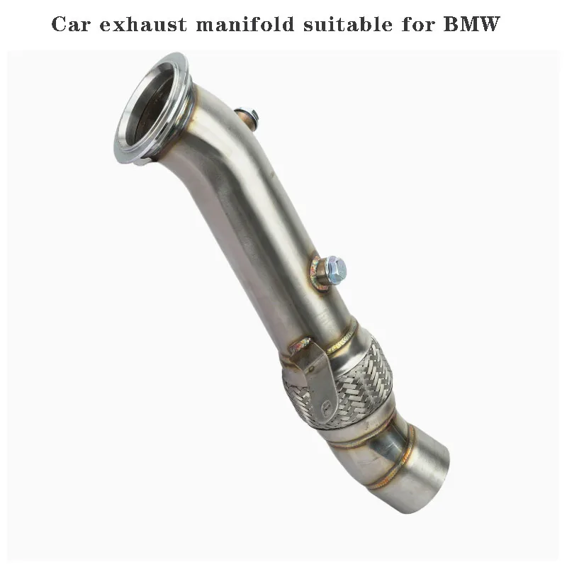 

3.5-inch N55 Turbo Exhaust Downpipe Without Catalytic Converter For 2010-2015 BMW F01 F06 F07 F10 F11 F12 F13 535i GT 535ix 640i
