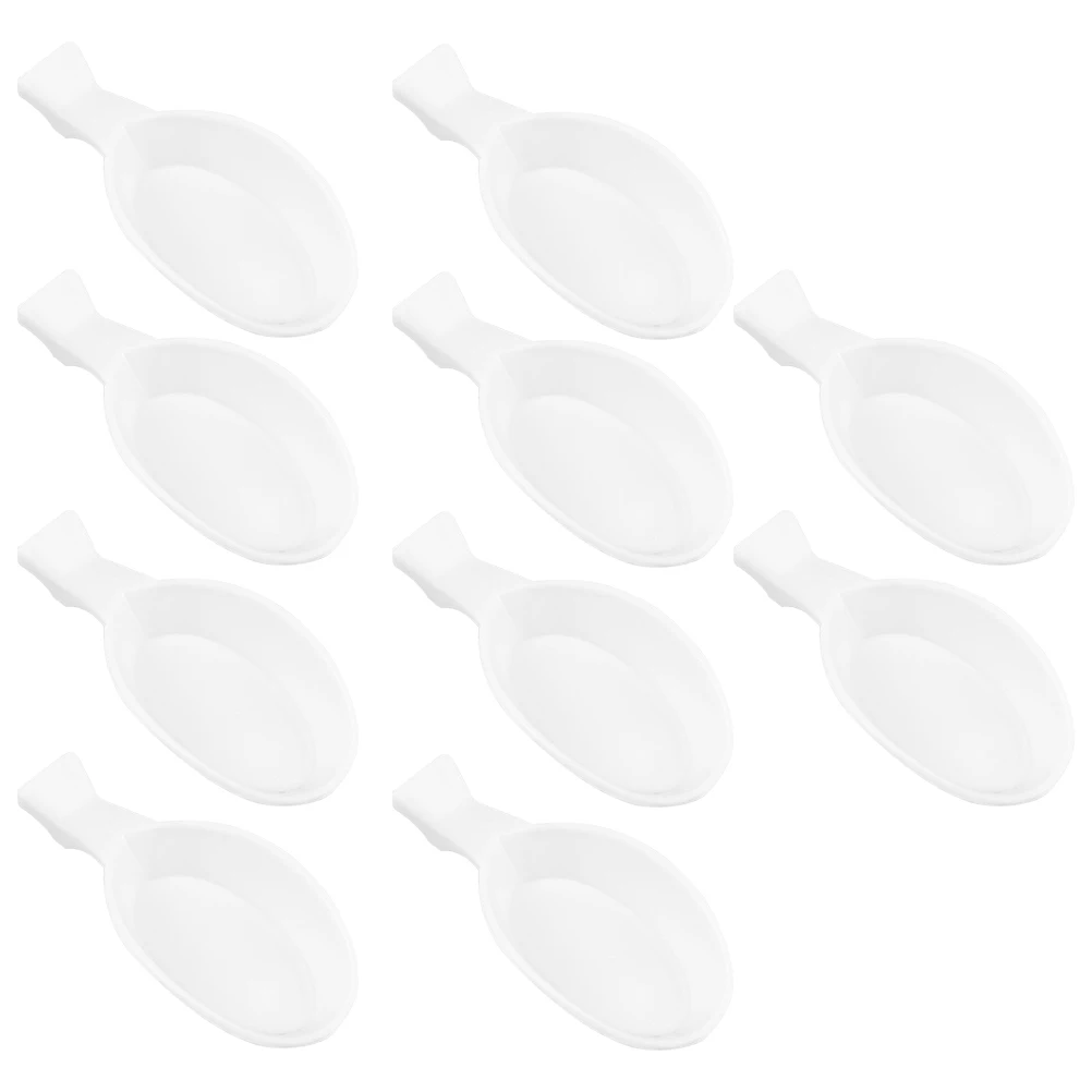 30 stücke Pinsel Waschen Wasser Schüssel Pp Kunststoff Tinte Platte Leichte, Tragbare Kalligraphie Werkzeug Organizer Multi-Funktion Kleine Tinte