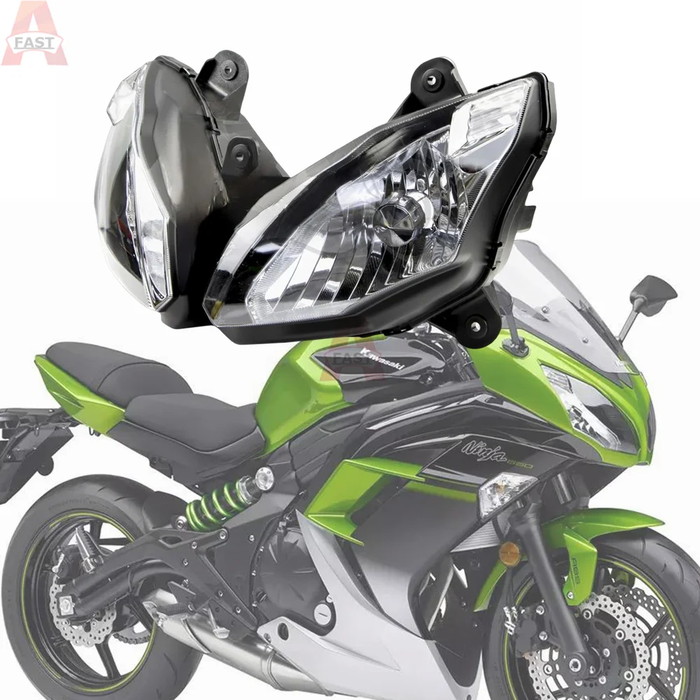 For Kawasaki NINJA 650 ER6F 2012 - 2016 Motorcycle Front Headlight Assembly Headlamps NINJA650EX650 ER-6F 2013 2014 2015 13 14