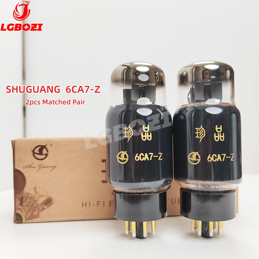 

SHUGUANG 6CA7-Z Vacuum Tube Upgrade EL34 KT77 6L6GC 6P3P EL34B 5881 Tube Valve Matching Amplifier High Fidelity Matched Quad