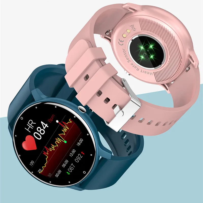 

2021 Smart Watch Women Fitness Tracker Bracelet Waterproof Sports Smartwatch Men Heart Rate Monitor Watches For IOS Android