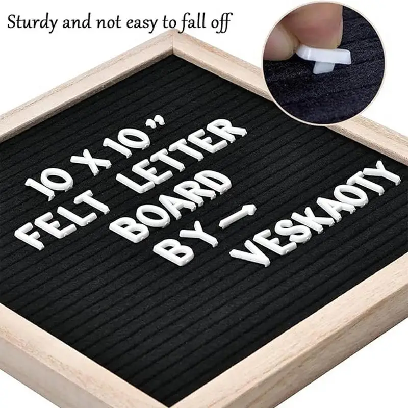 Letter Board With Stand Wooden Small Message Board Fashionable First Day Of School Decoration Stable Message Sign For Home Work