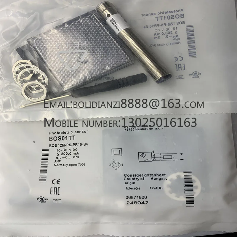 New proximity switch sensor BOS 12M-PA-RF10-S4 in stock