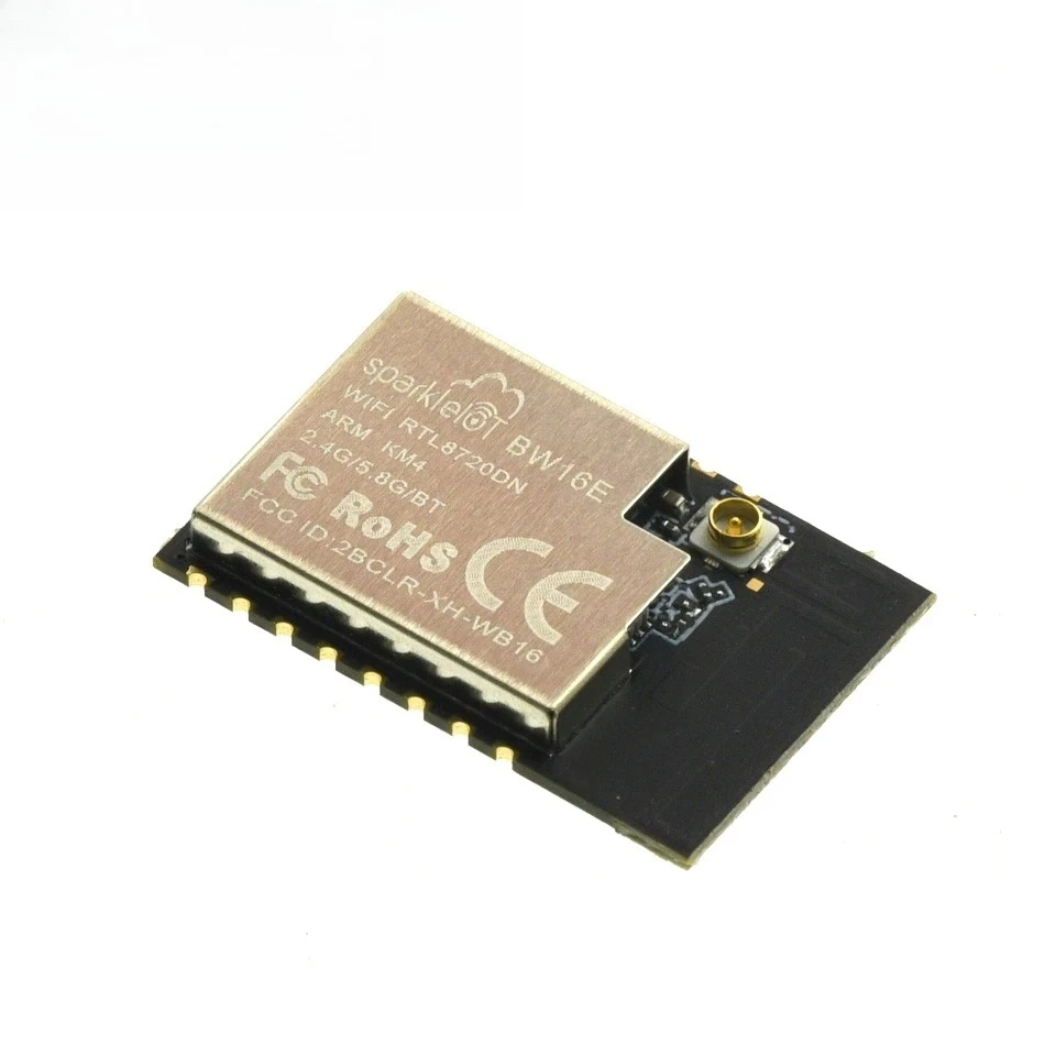 RTL8720DN Dual Band WiFi Bluetooth 5.0 Module High Speed Low Power Onboard External Antenna BW16 IoT Solution