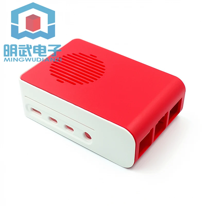 Raspberry Pi 4th Generation 4B New Can Prevent Heat Dissipation Fan InjectIon Molding ABS Protective Shell Box NoN Acrylic