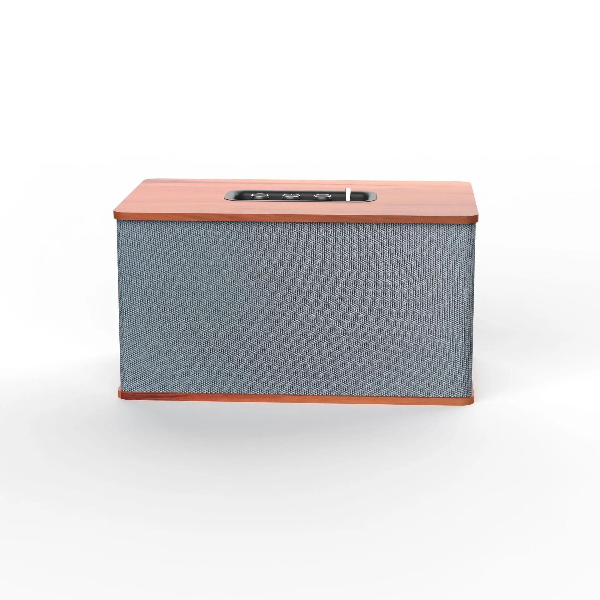 Altavoz Bluetooth Retro de Alta Fidelidad SR03 de Madera con 4 Altavoces, Subwoofer 2.1 Estéreo para Computadora de Escritorio, Óptico/ARC/LINE/USB