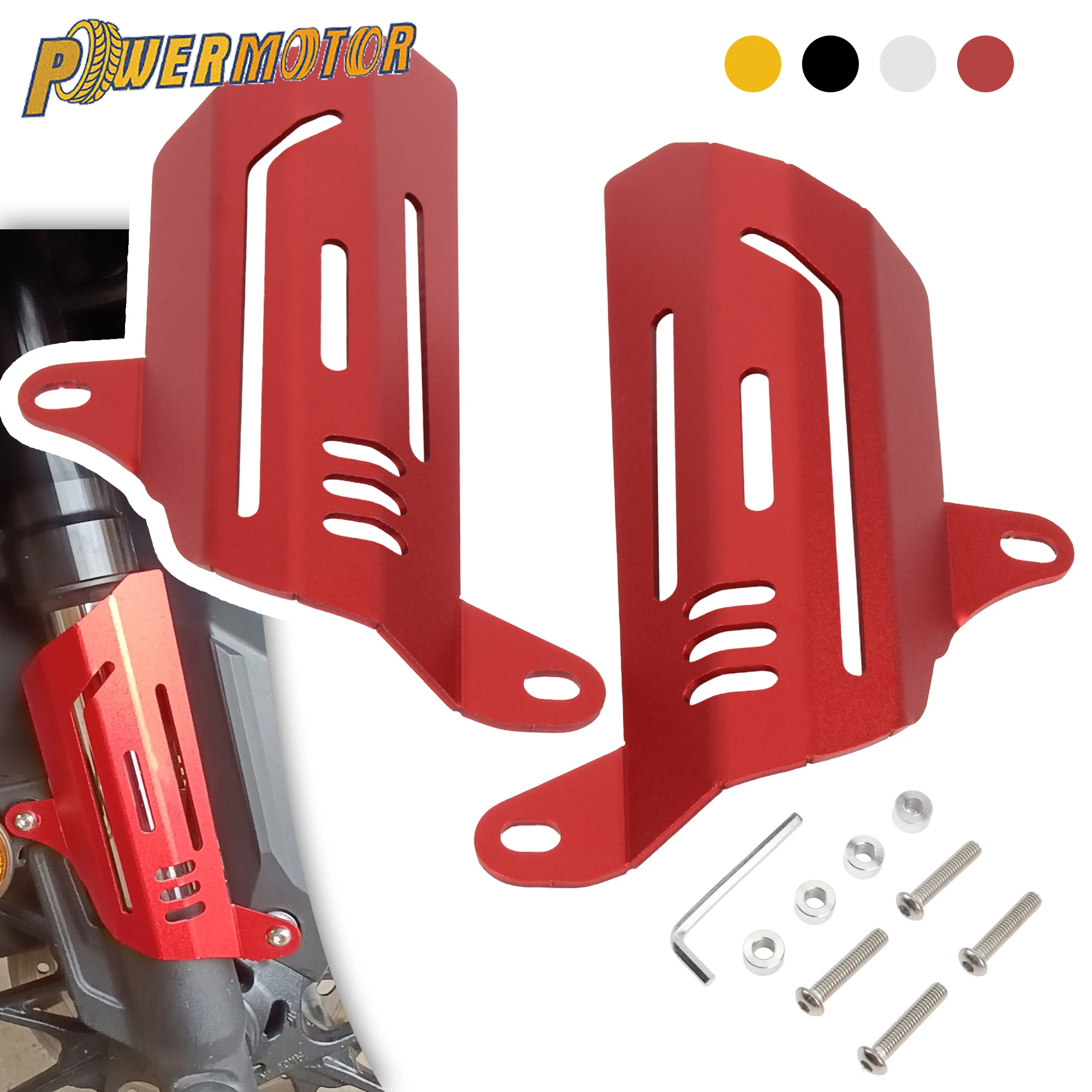 

Motorcycle Scooter Front Fork Guards Shock Absorber Protection Cover For Honda ADV350 ADV 350 2022 to 2025 Motorbike Accessories