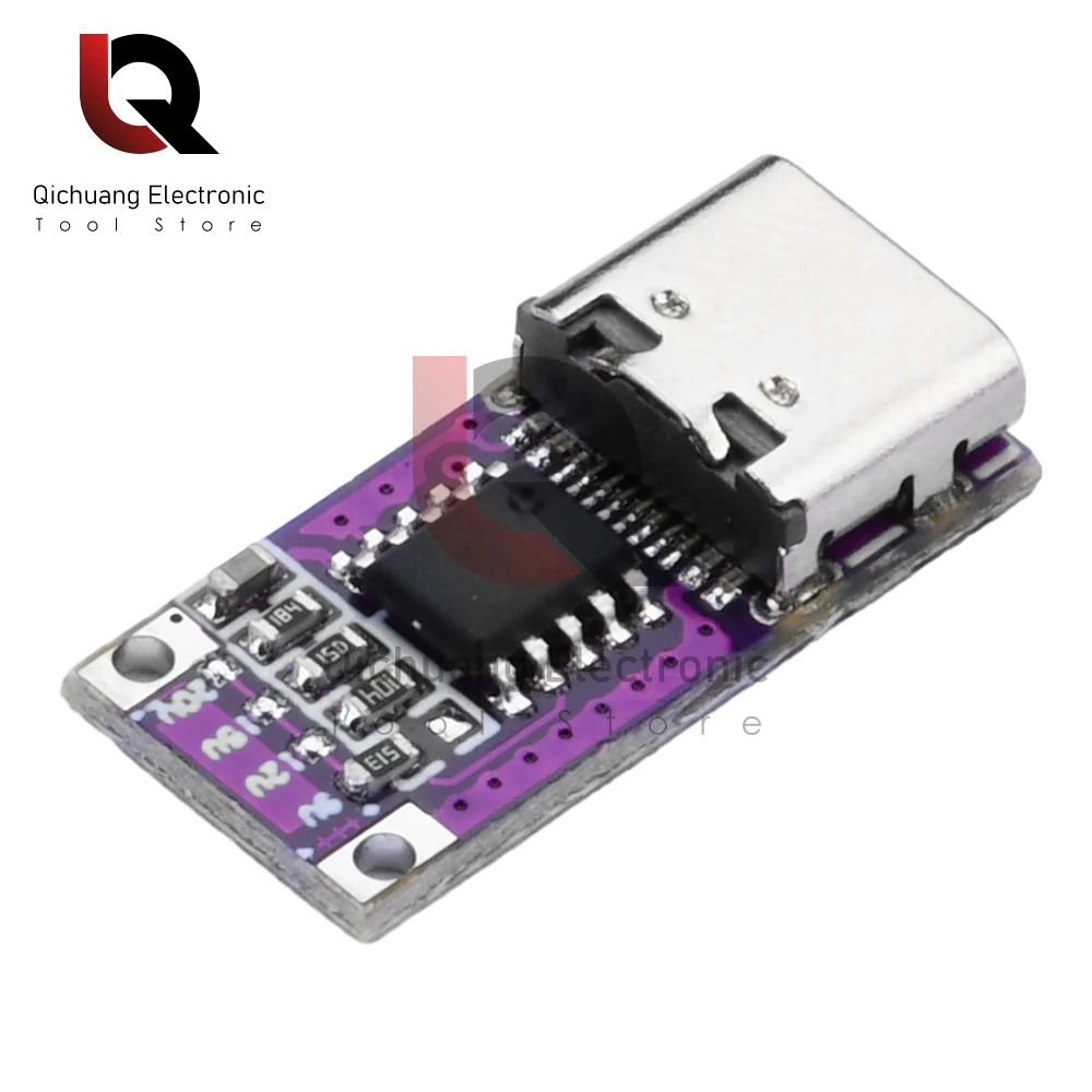 PD/QC2.0 3.0 Decoy Board Fast Charging Protocol Deception Boost Aging Test Trigger Module Type-c Output 5V/9V/12V/15V/20V