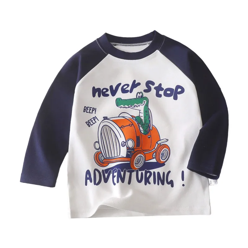 Autumn Winter Kids Top Baby Girls Carrot Cat Tee Baby Boys Long Sleeves Sweater Toddler Infant T-shirt Clothes Sweatshirt D2L