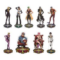 Anime Peripheral Store Giorno Bucciarati Mista Trish Una Risotto Formaggio Illuso Prosciutto Pesci Acrylic Stand desktop Decor