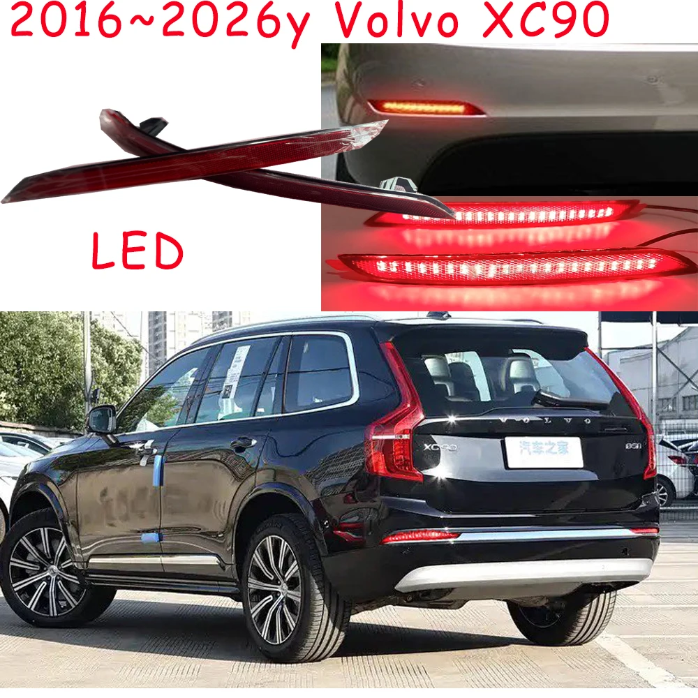 

Dynamic car bumper tail light for Volvo XC90 taillight rear light brake Reflector 2016~2026 car accessories Taillamp fog lamp