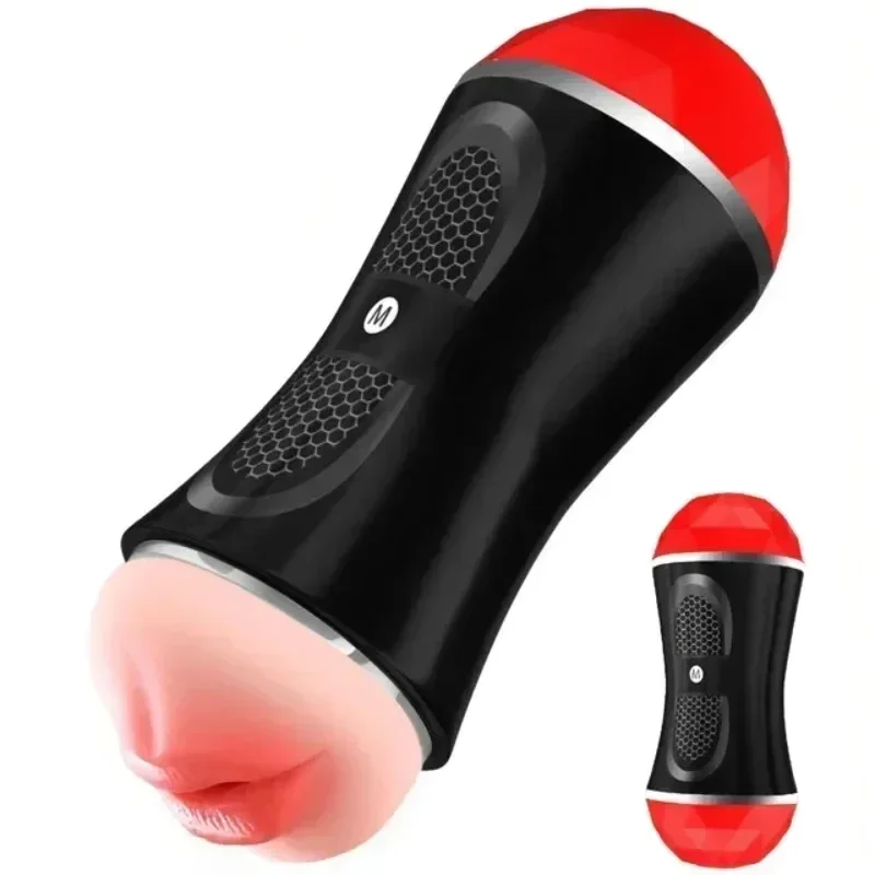 Male Masturbation Airplane Cup Pocket Cat Double Head Sucking Masturbation Delayed Ejaculation Outdoor Portable Adult Sex Toy
