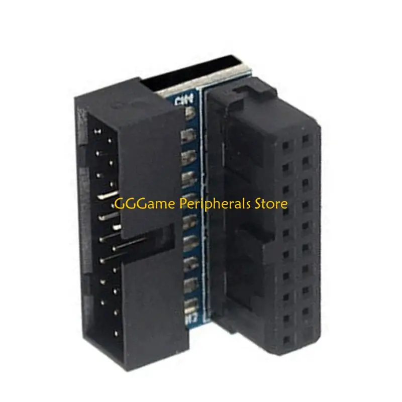 U55B USB3.0 Desktop Converters Adapters 90 Degree Motherboards Extension Toolless Installation