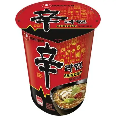 Shin Ramyun Ramen Soupe 68g - Nong Shim