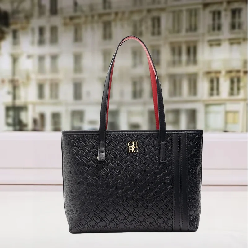 

CHCH Tote Bag Counter Bag Brand Advanced Hand-held Underarm Bag Old Flower Bag Large Capacity Underarm Bag bolsos mujer