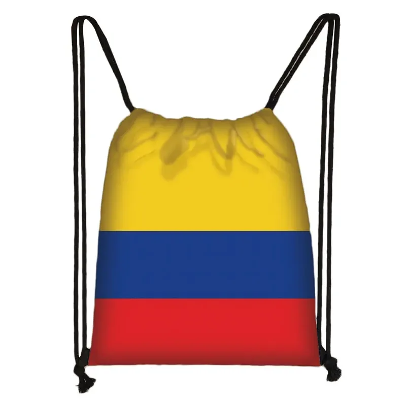 Рюкзак с принтом национального флага, Украина, Гаити, Алжир, Израиль, Бразилия, мужская сумка на шнурке, женские сумки на плечо для дорожной обуви, держатель