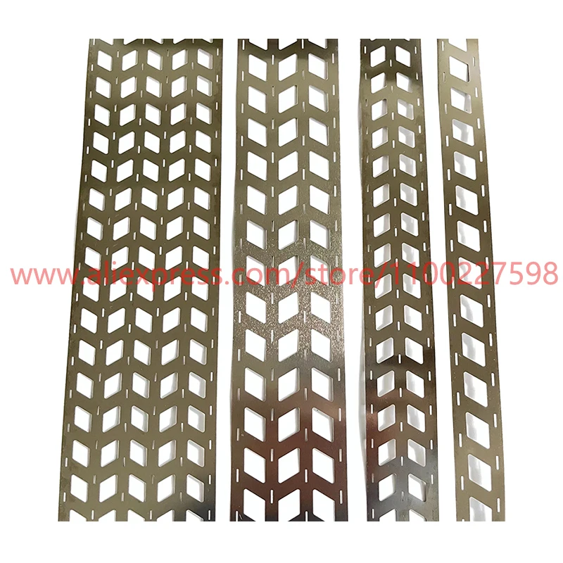 1kg18650 26650 21700 Nickel-plated Battery Connecting Piece 2P 3P 4P Misaligned Nickel Strip 0.15mm Welding Rod Connecting Strip