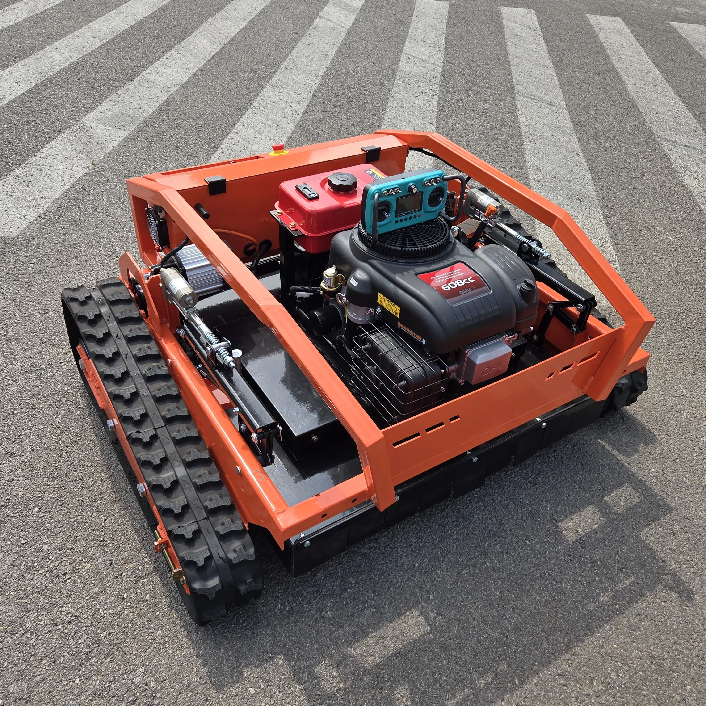 

Adaptable lawn mower Brushless motor 4000㎡/h 1000MM 5KM/H Support customization Adjustable lift Sports Field Lawns
