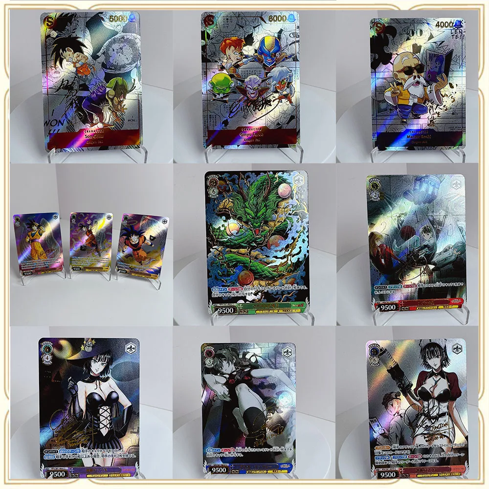 

Anime Dragon Ball DIY ACG Bulma Chichi Son Goku Wedding Card Boy Games Toys Collectible Cards Birthday Gifts Board Game