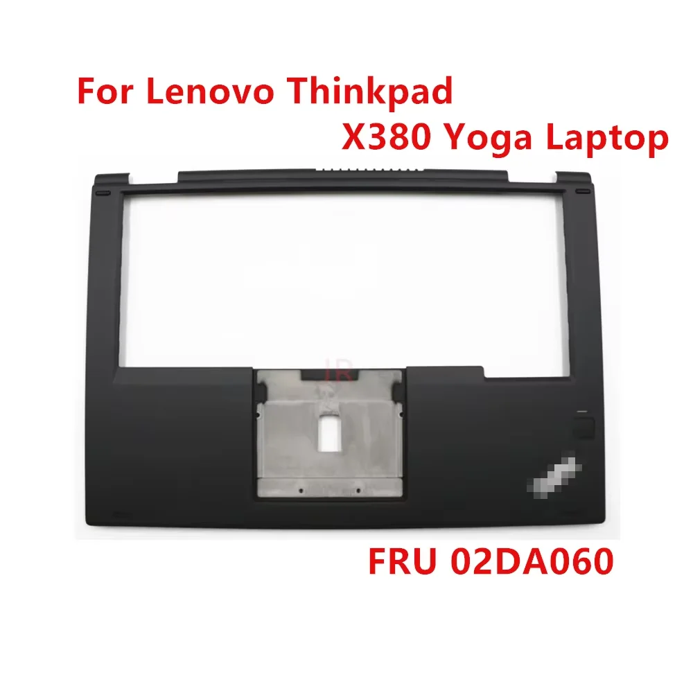 Orig New 02DA060 Black For Lenovo Thinkpad X380 Yoga Upper Case Palmrest Keyboard KB Bezel C cover with FPR