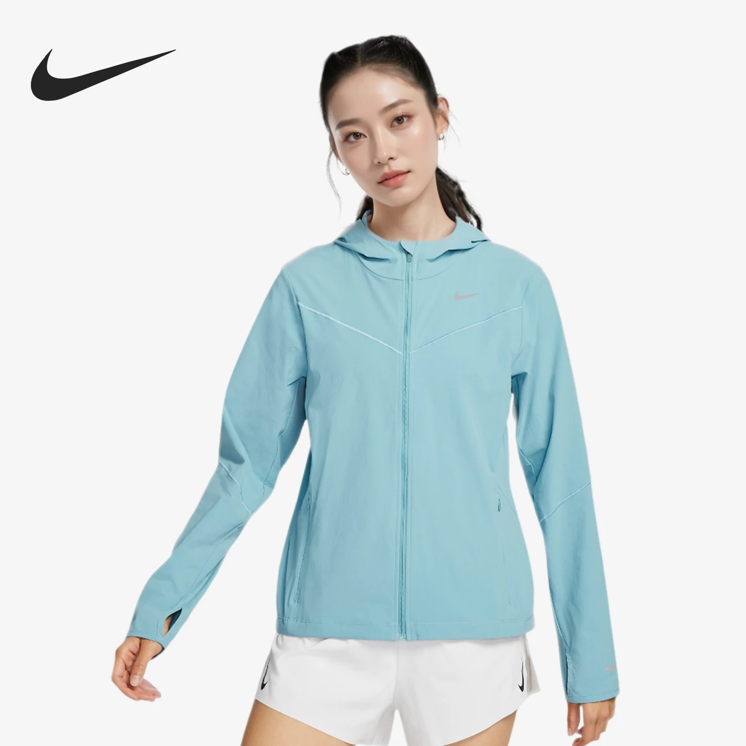 nike-genuine-fall-new-women's-training-hooded-jacket-fb7481-464