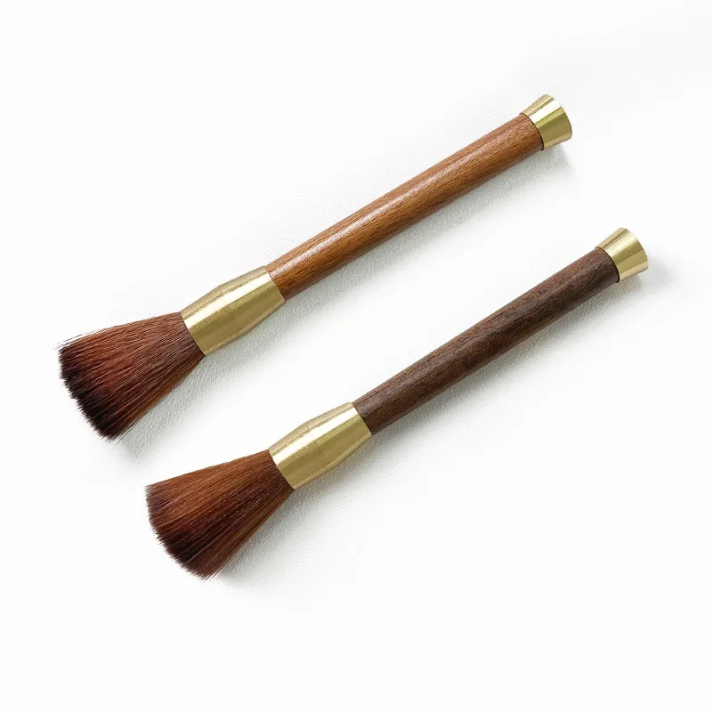 Coffee Brush Grinder Cleaning Tool Powder Cleaning Home Coffee Brush Set Remove Coffee Residue ABS/ Wooden Handle Espresso Brush