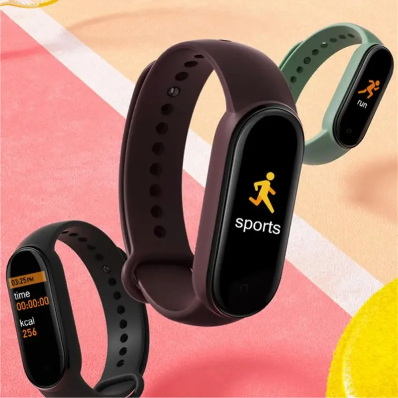 

EOENKK M8 Smart Watch Color Screen Step Counting Multi Sports Modes Message Reminder Photography Music Remote Control Smart Band