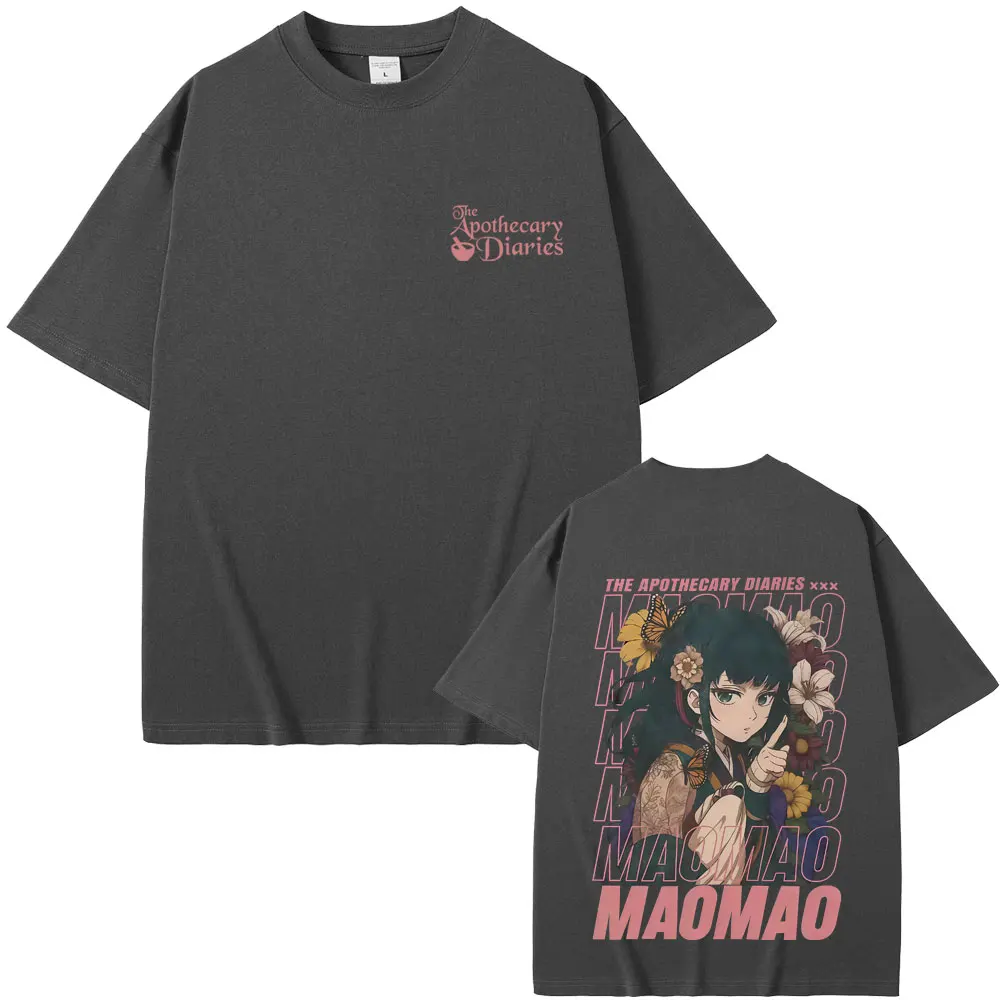 Anime The Apothecary Diaries Maomao Graphic T-shirt Men Women Clothing Fashion Trend Tshirt Unsiex Fashion Oversized Streetwear