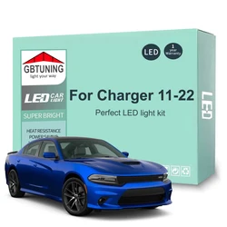 15Pcs Cars Accessories For Dodge Charger 2011-2016 2017 2018 2019 2020 2021 2022 Canbus Dome Trunk LED Interior Light Bulb Tools