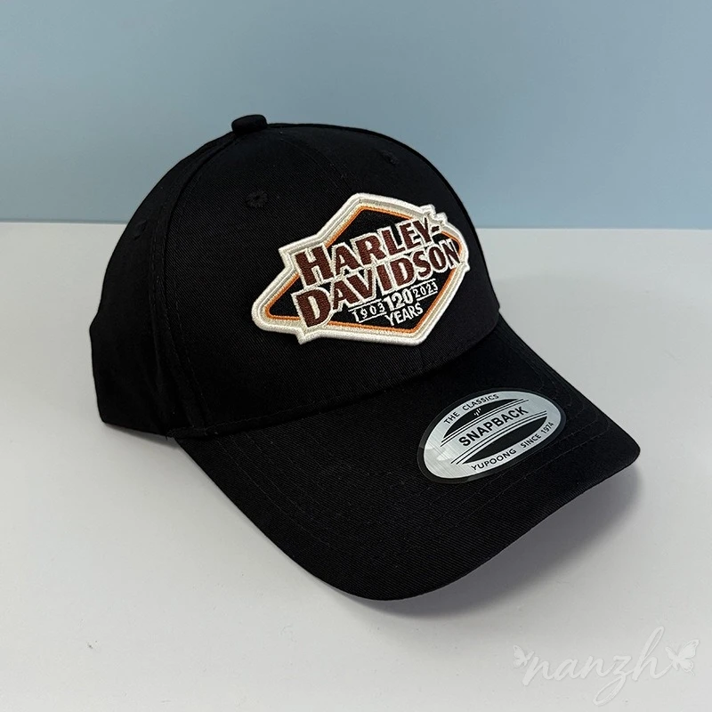 

Motorcycle Hip-hop Hat Embroidered Outdoor Cap For Harley Davidson Electra Glide Ultra Classic S PA 1250S PA1250 Accessory