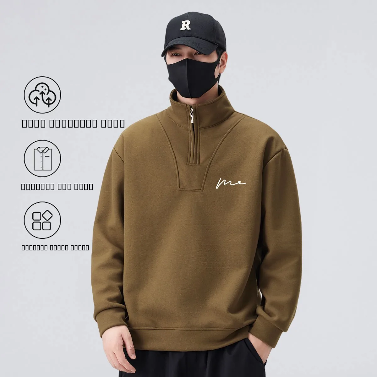 

Мужская толстовка-худи Outlet: Оригинальные остатки партии, принт с изображением коровы, повседневный городской стиль, теплая и комфортная одежда для отдыха