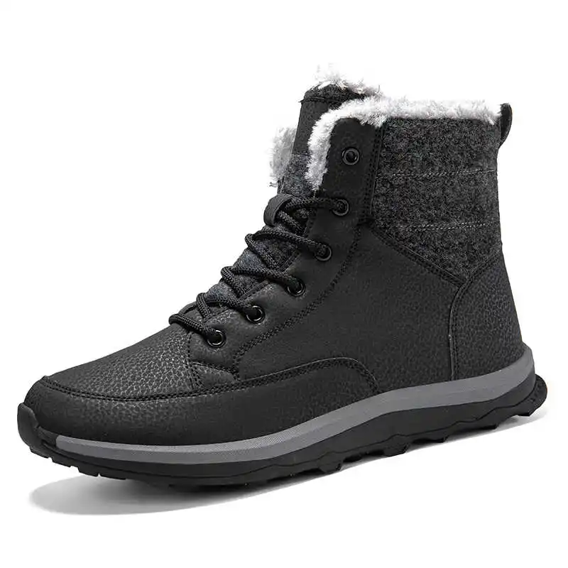 

Women's Thick Bottom Snow Boots Winter Extra Warm Northeast Extreme Cold Resistant Cotton Shoe Waterproof Slip Botas Para Hombre