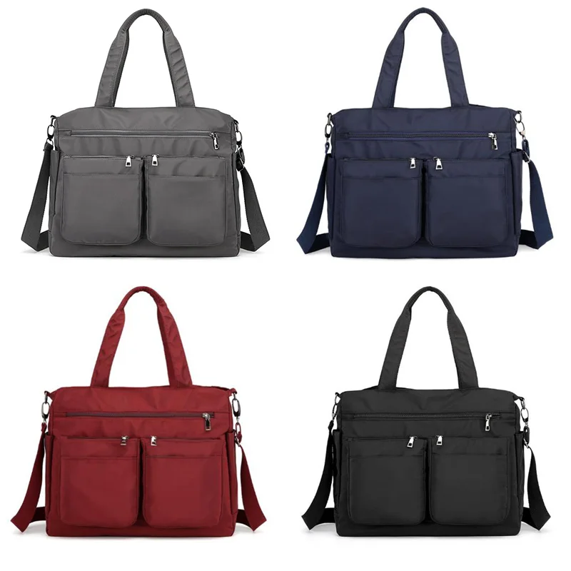 

ASDS-New Ladies Fashion Waterproof Nylon Casual Shoulder Bag Mummy Large Capacity Portable Messenger Bag