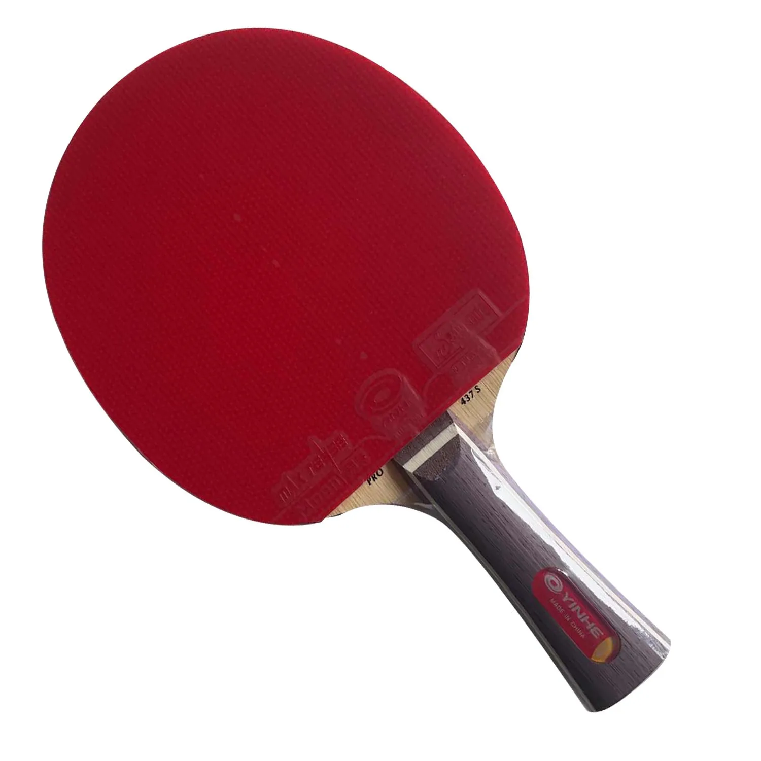 Pro Combo Racket YINHE Purple Dragon 437S 437 S Table Tennis Blade with Yinhe Moon and Mercury II MERCURY 2 Ping Pong Rubber